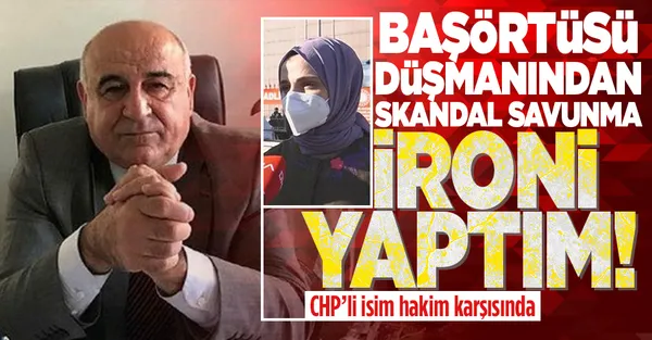Başörtülü doktora hakaret eden CHP’li Meclis üyesi İsmail Hakkı Temel’den skandal savunma: İroni yaptım-1