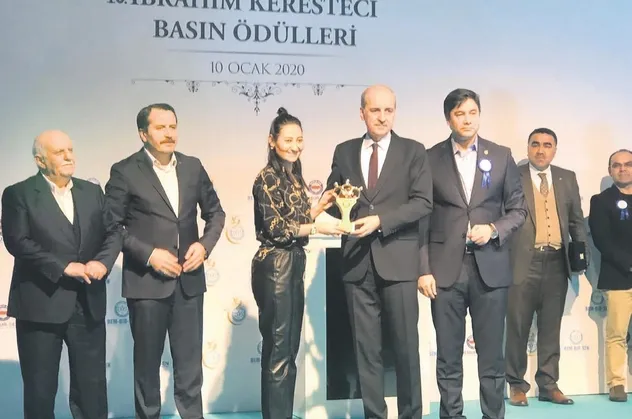 "İbrahim Keresteci Basın Ödülleri"nde Turkuvaz Medya Grubu'na 4 ödül