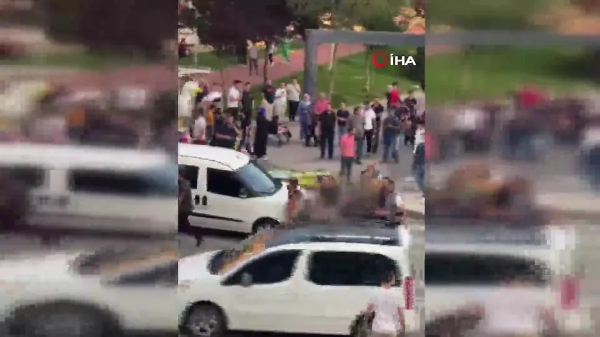 Parkta silahı saldırı: 1 ölü, 1 yaralı!