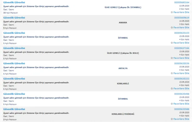 11 eylul iskur guncel basvuru is