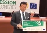 CHP'li Ekrem İmamoğlu Fransa'da HDP'nin sesi oldu!