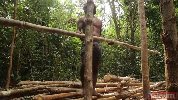 Sadece ağaç kullanarak öyle bir şey yaptı ki! YouTube videosu milyonlar izlendi - 11