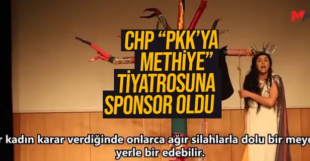 Prömiyerini DEM yaptı sponsorluğunu CHP! Çankaya'da "PKK'ya methiye" tiyatrosu... İstanbul'da da sahne alacak
