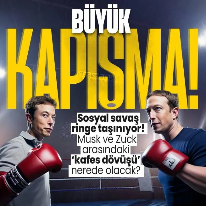 Büyük kapışma! Elon Musk Mark Zuckerberg ile kafes dövüşüne hazırlanıyor! Musk ve Zuck arasındaki kafes dövüşü nerede olacak?