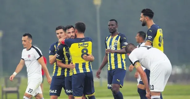 Fenerbahçe’den güzel prova: Csikszereda’yı 2-0 yendiler