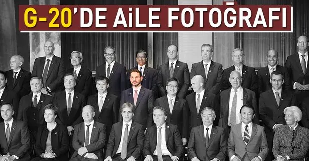Hazine ve Maliye Bakanı Albayrak, G20 Aile Fotoğrafı çekimine katıldı