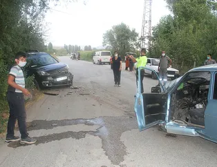 Konya’da feci kaza! Kafa kafaya çarpıştılar