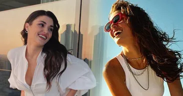 Hande Erçel mayolu boy gösterdi görenler ne yapıyorsunuz Hande Hanım demeden geçmedi! İşte sosyal medyayı sallayan o poz...