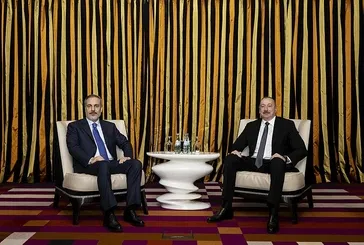 Fidan, Aliyev ile görüştü