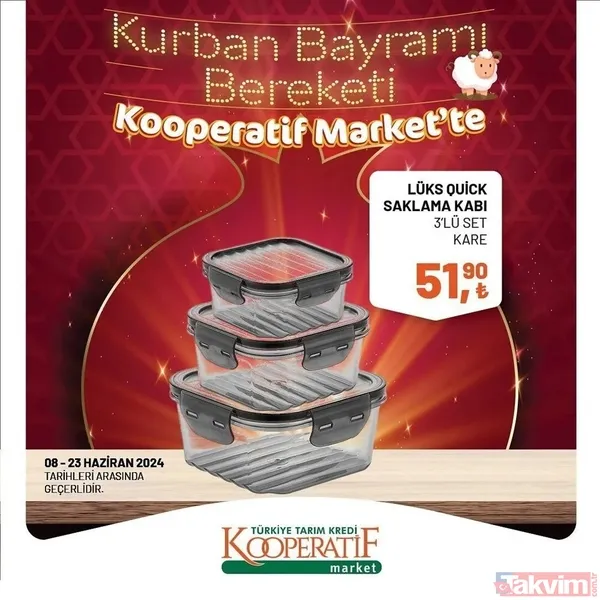Tarım Kredi Market 23 Haziran kataloğu 2024! 4 litresi 77,90'a düştü; 100 üründe fiyatlar yarıya indi! Salça, yağ, 32'li tuvalet kağıdı... - 11