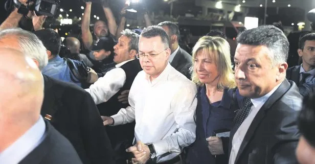 ABD’li rahip Andrew Brunson Türkiye’den ayrıldı