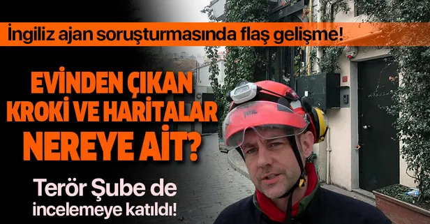 İngiliz ajan Le Mesurier'in evinden harita ve krokiler çıktı!