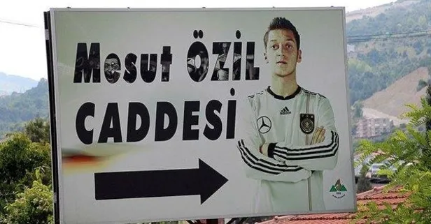 Mesut Özil caddesindeki fotoğraf değiştiriliyor!-1