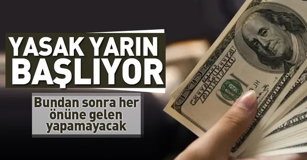 Dövizle borçlanmada yeni dönem