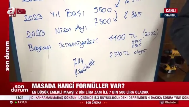Zamlı emekli maaşları ne zaman yatacak?