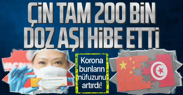 Çin'den Kuzey Afrika açılımı! Tunus'a 200 bin doz koronavirüs aşısı hibe etti