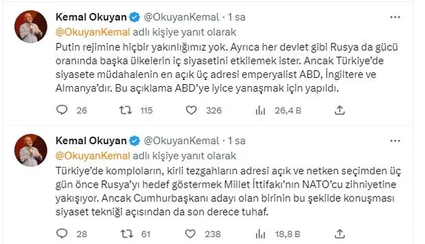 7'li koalisyonun adayı CHP'li Kemal Kılıçdaroğlu'nun FETÖ'yü aklama operasyonu! Rusya'yı suçladı: "Kasetlerin arkasında siz varsınız"-7