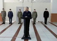 Milli Savunma Bakanı Hulusi Akar ve TSKnın komuta kademesinden sınır hattında Ramazan Bayramı