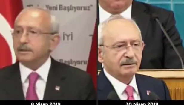 CHP lideri Kemal Kılıçdaroğlu yine kendisini yalanladı!