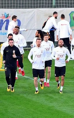 Hasan Şaş, Galatasaray antrenmanında