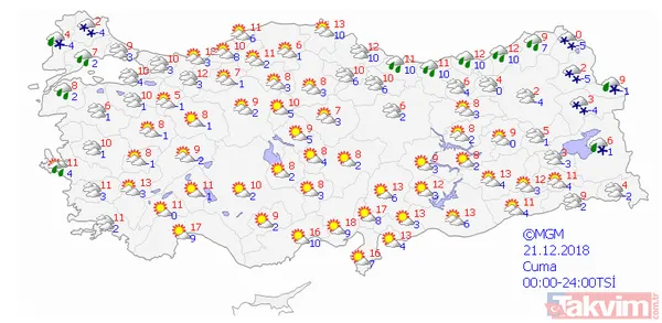 Meteoroloji'den İstanbul'a son dakika uyarısı! İstanbul'da bugün hava nasıl olacak? 19 Aralık 2018 hava durumu - 16