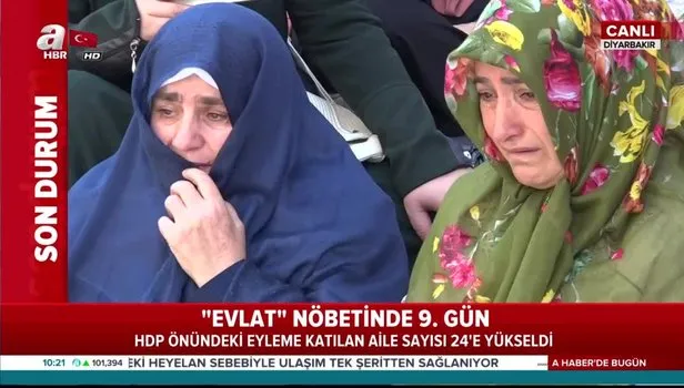 HDP önünde evlat nöbeti sürüyor: Aile sayısı 24'e yükseldi