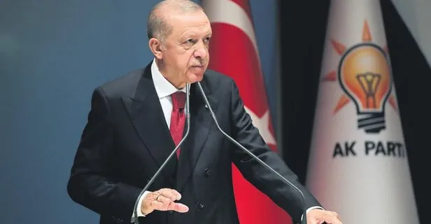 Başkan Erdoğan  Ak Parti Genişletilmiş İl Başkanları Toplantısı’nda açıklamalarda bulunarak 6’lı masayı eleştirdi