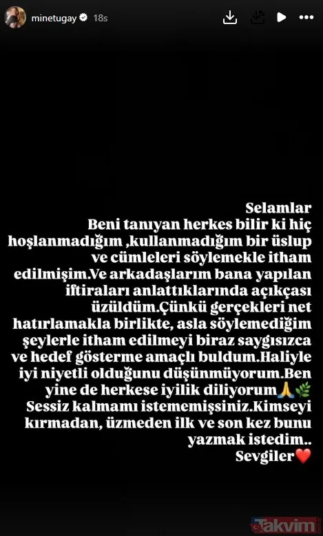 Mine Tugay'dan mobbing iddiasına yanıt! - 6
