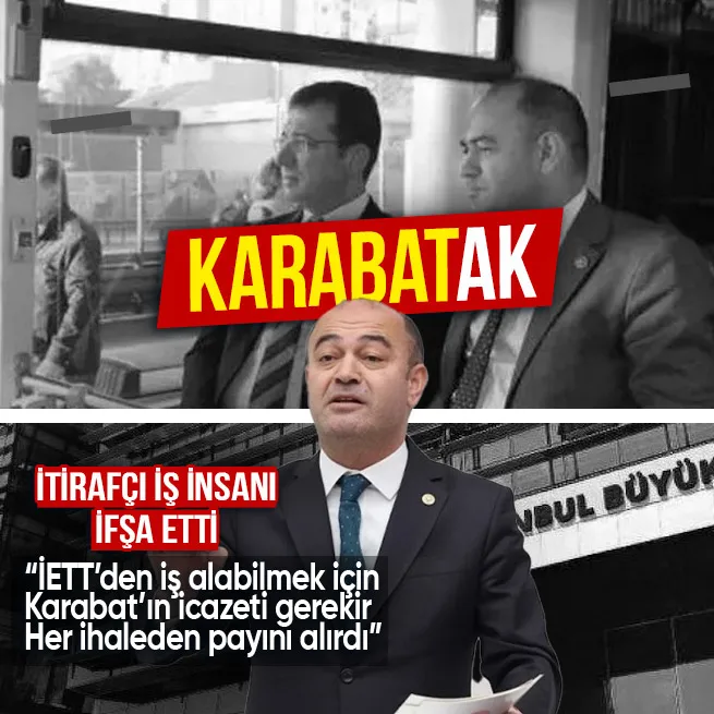 İtirafçı iş insanı CHP’li Özgür Karabatı anlattı! Karabat’ın icazeti gerekir. Her ihaleden payını alırdı