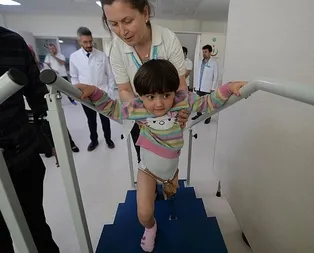 Özge bebeğe protez takılacak