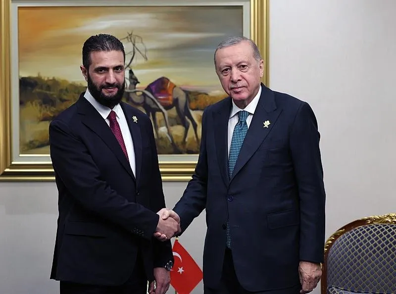 Başkan Erdoğan ve Suriye Cumhurbaşkanı Şara (AA)