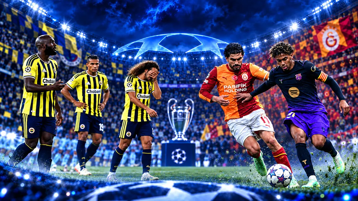 Şampiyonlar Ligi'nde Türk takımları puan alamadı