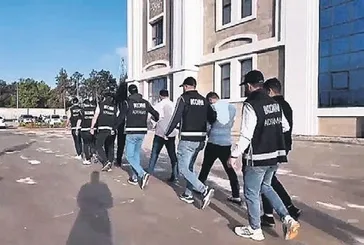 Cin çıkarma vurgunu!