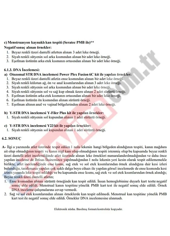 Adalet Bakanlığı Rojin Kabaiş iddiasını yalanladı: Kıyafetlerde DNA incelemesi yapıldı-6