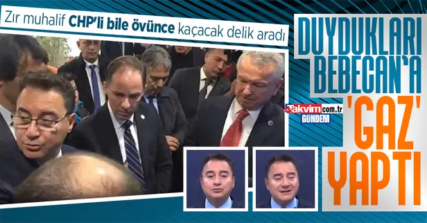 Zonguldak'ta duydukları Ali Babacan'a 'gaz' yaptı! Zır muhalif CHP'li bile Filyos'u övünce kaçacak delik aradı: Bu hazımsızlığa DEVA yok