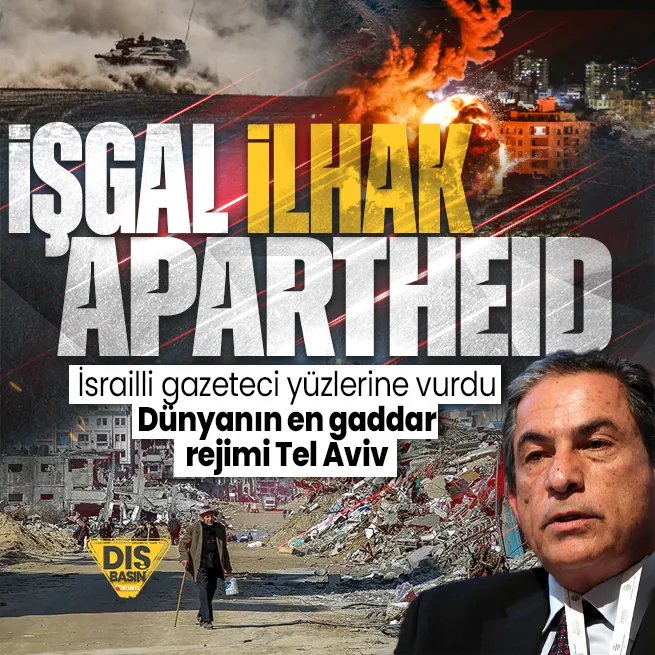 İsrailli gazeteci ve yazar Gideon Levy ‘Gazze’de bitmesi gereken bir işgal var’ deyip Tel Aviv’in yüzüne vurdu: Dünyanın en gaddar rejimi