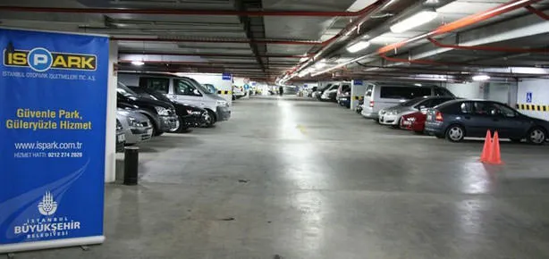 Otopark bilgisi cep’te