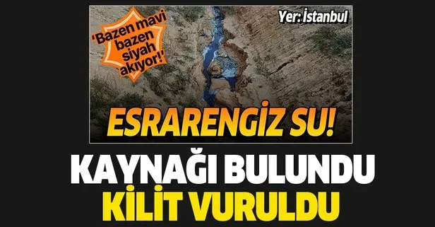 Son dakika...İstanbul’da derenin mavi akmasına neden olan Sultangazi’deki kot yıkama atölyesi mühürlendi
