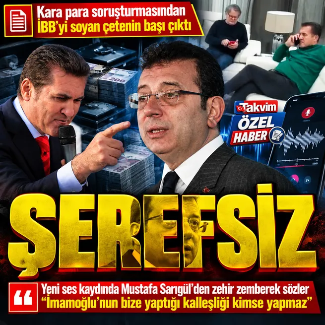 Sarıgül soruşturmasında ses kaydı ortaya çıktı! İmamoğlu hakkında olay sözler: Bize yaptığı kalleşliği kimse yapmaz