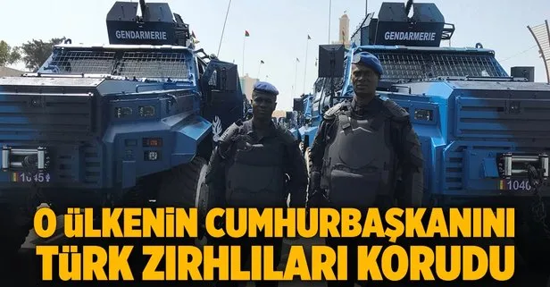Senegal Cumhurbaşkanı’nı Türk zırhlıları korudu