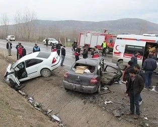 Kayseri’de trafik kazası