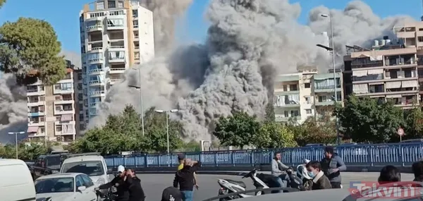 İsrail'den Beyrut'un kalbine alçak saldırı! Yine sivilleri hedef aldılar: Dehşet veren görüntüler - 3