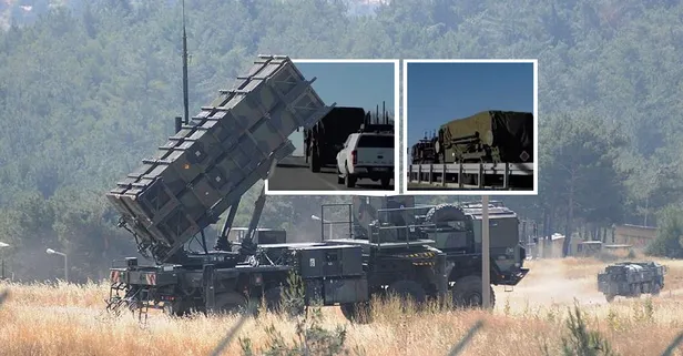 Ve Patriot hava savunma sistemi Malatya'ya geldi! Kürecik'e böyle nakledildi