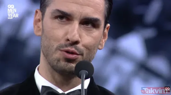 GQ Men of the Year 2025 gecesinde yıldız yağmuru! Ünlüler ödülleriyle sahnede parladı - 12