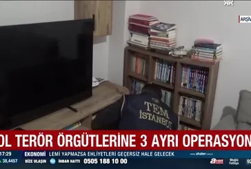 1 Mayıs öncesi terör operasyonu!