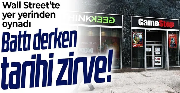 Wall Street’te GameStop oyunu: 3.25 dolardan 148 dolara yükseldi!
