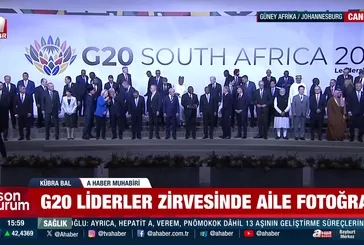 G20 Liderler Zirvesi'nde aile fotoğrafı!