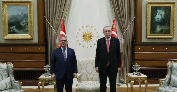 Son dakika: Külliye’de Libya zirvesi! Başkan Erdoğan, Halid El-Meşri’yi kabul etti