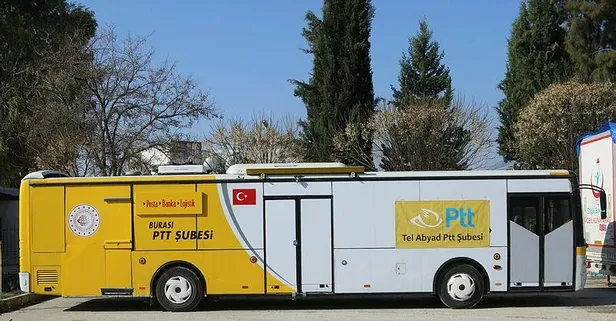 Tel Abyad'da Mobil PTT şubesi açıldı