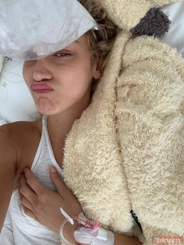 Lyme hastalığıyla mücadelede eden Bella Hadid hastane odasındaki son halini paylaştı! - 5